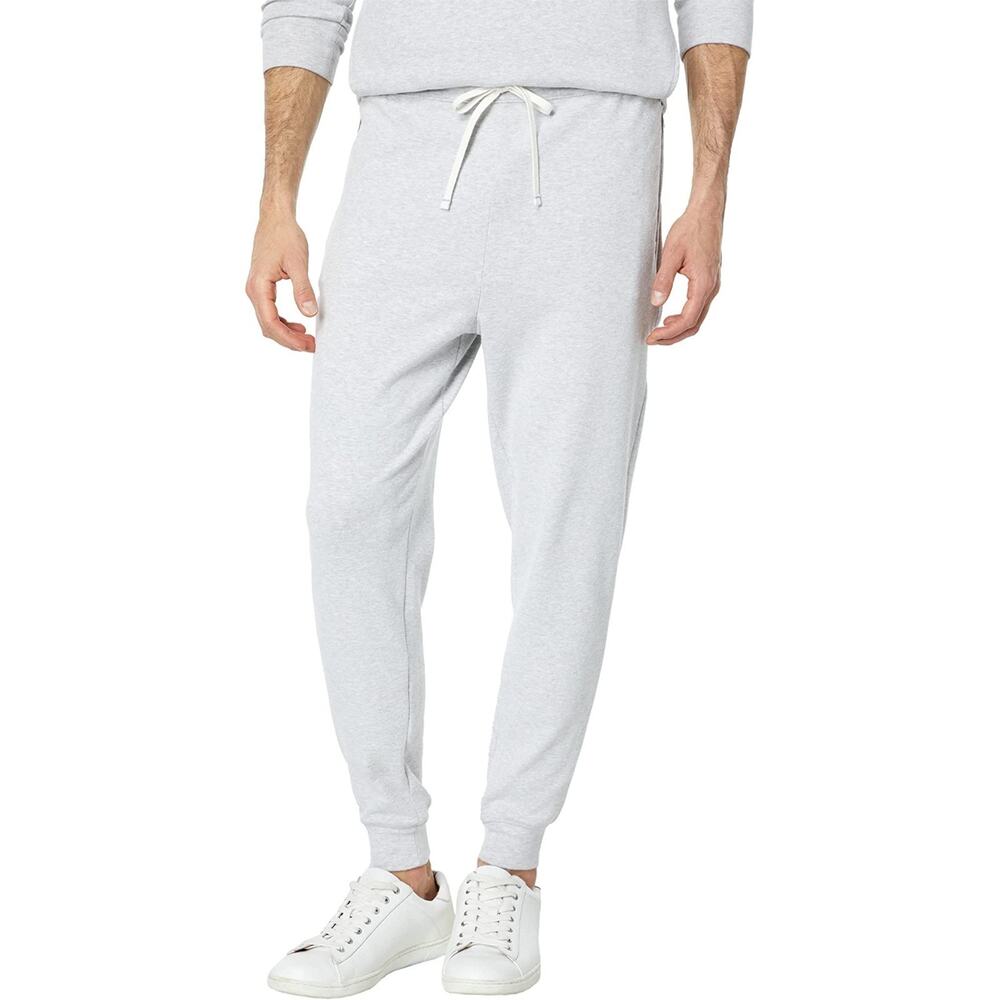 NWT Southern Tide Men's Backrush Heather Joggers Pants Heather Marshmallow XL